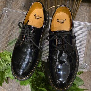 Oxford patent leather doc martens